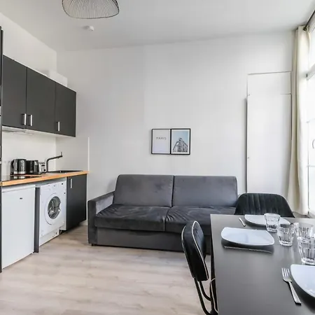 Elegant Apartment - 1Br 4P - Parc De Belleville